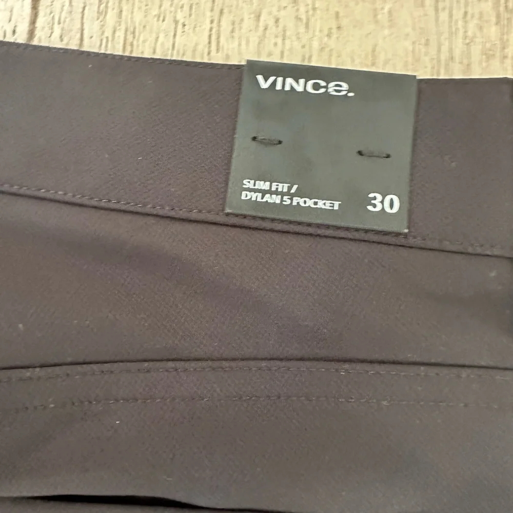 Vince Black Straight Jeans Timeless Style